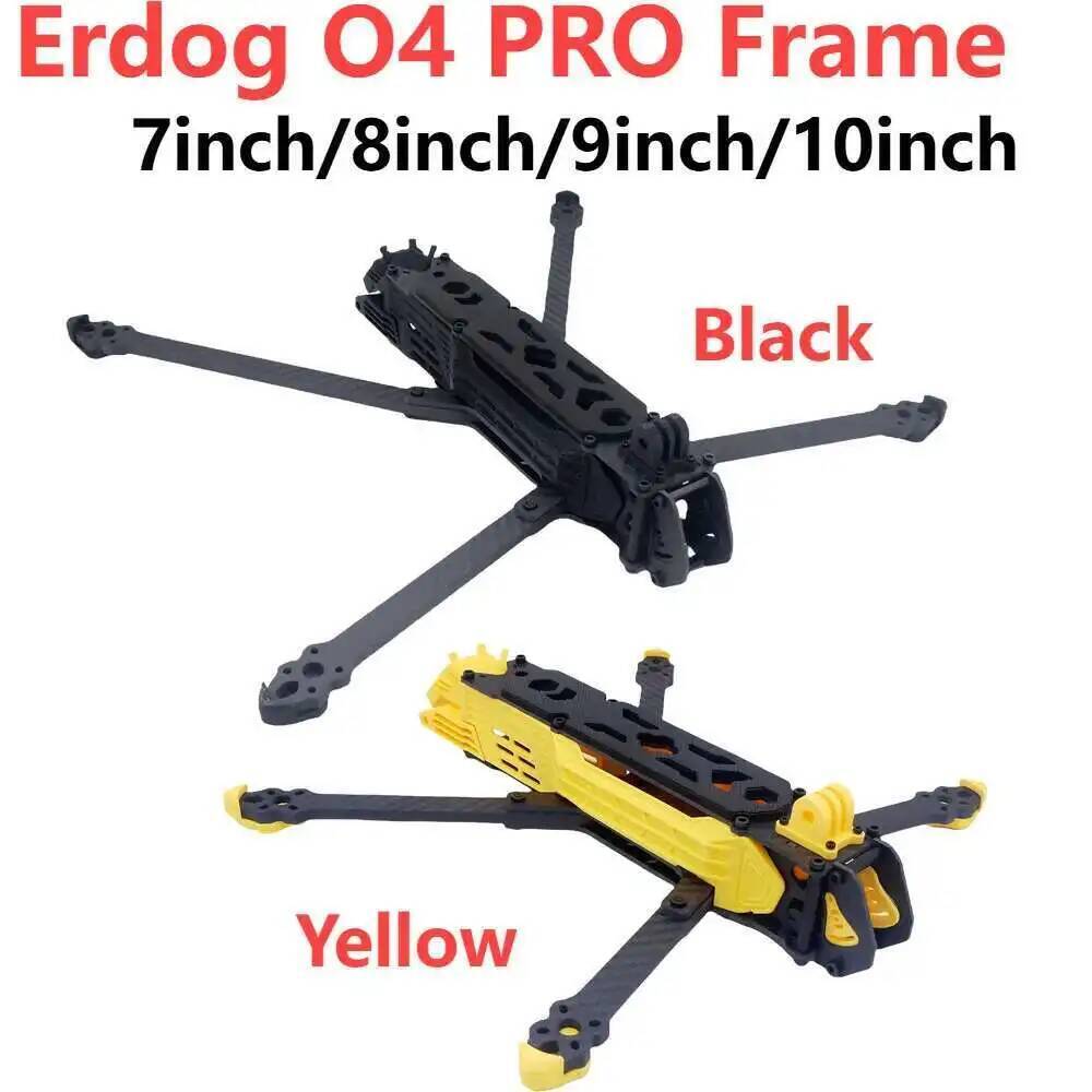 Fpv Drone Quadcopter - Erdog 7 pouces 8-9-10 pouces cadre