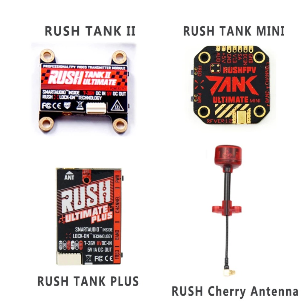Fpv Drone Receiver - Émetteur vidéo RUSH TANK Ultimate II/Mini/PLUS/solo