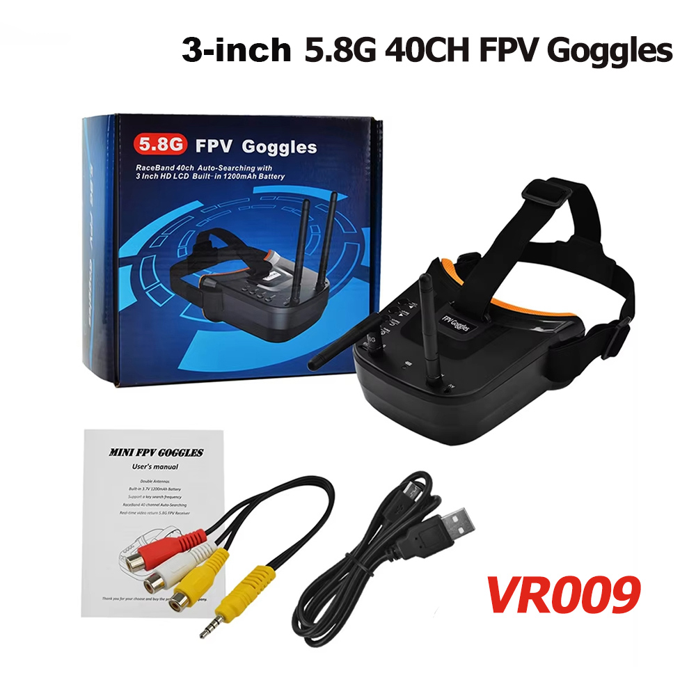 Fpv Drone Antenna - VR009 lunettes vidéo FPV 3 pouces