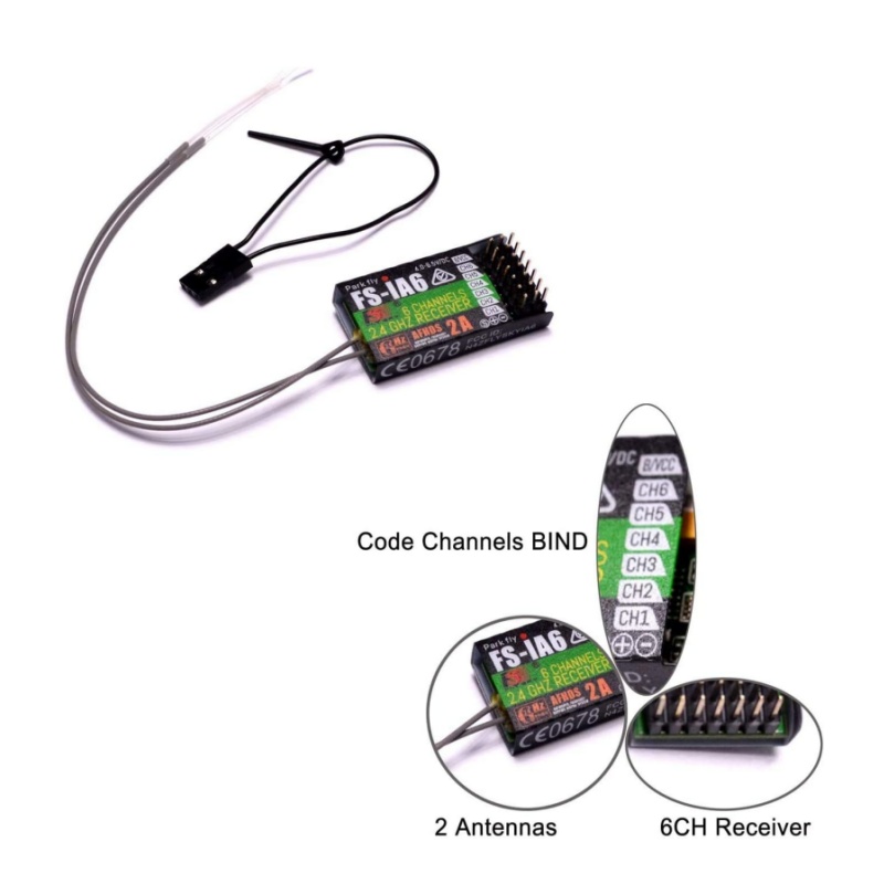 Flysky FS-IA6 récepteur 6CH do - Fpv Drone Antenna avis et prix