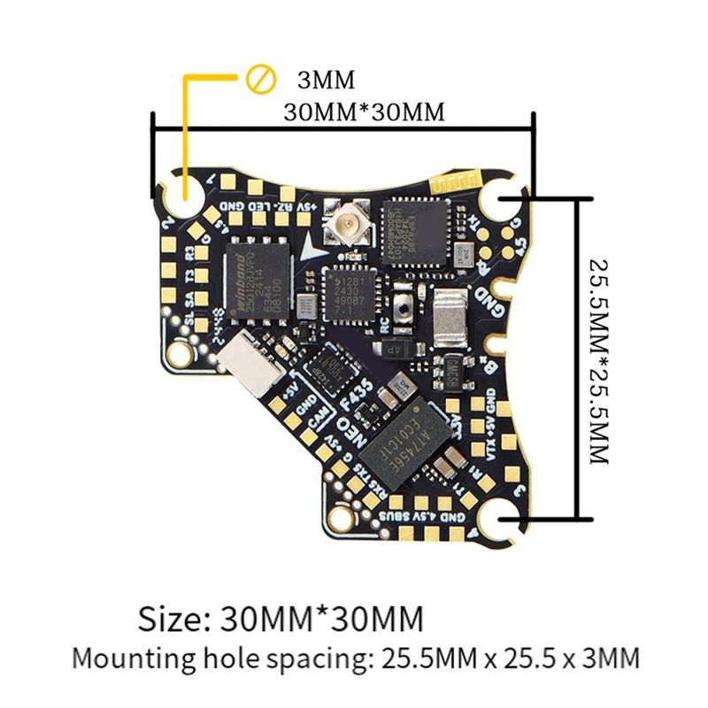 Contrôleur de vol FBIL-F435 NE - Fpv Drone Esc avis et prix