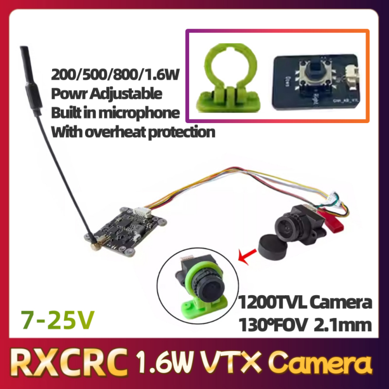 RXCRC 5.8G Module 48CH 1.6W VT - Fpv Drone Receiver avis et prix