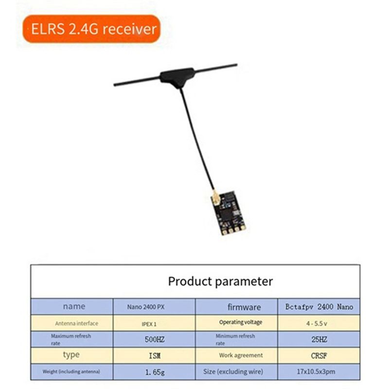 Récepteur ELRS 2.4Ghz CYGJ-10P - Fpv Drone Antenna avis et prix